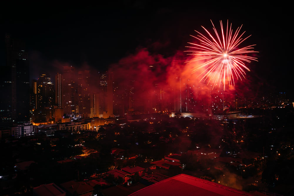 chinese new year firework