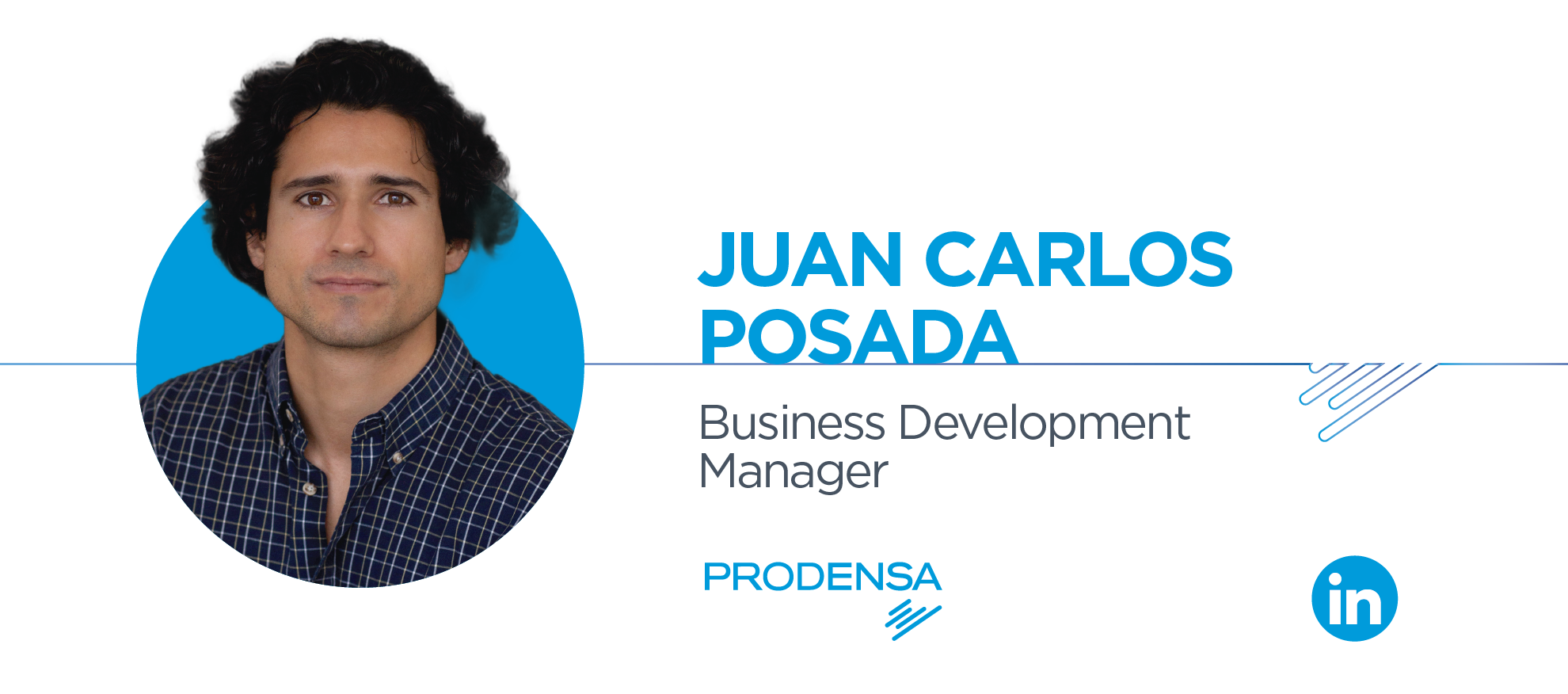 Juan Carlos Posada email signature Business Development Manager at Prodensa